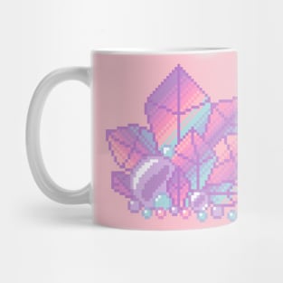 Crystals Pixel Art Mug